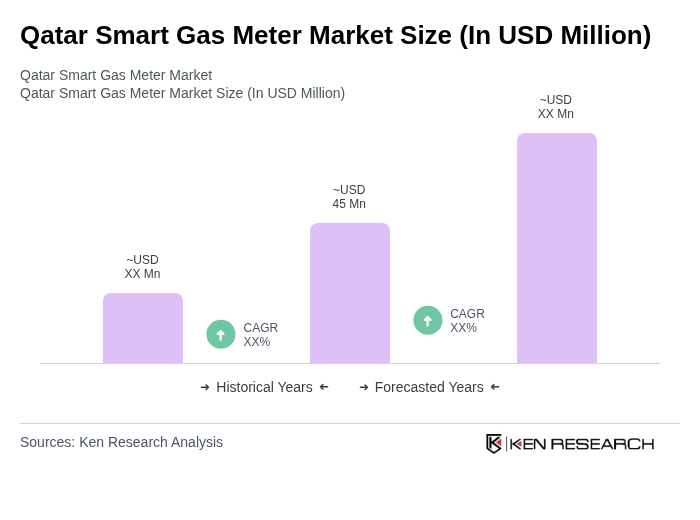 Qatar Smart Gas Meter Market Size